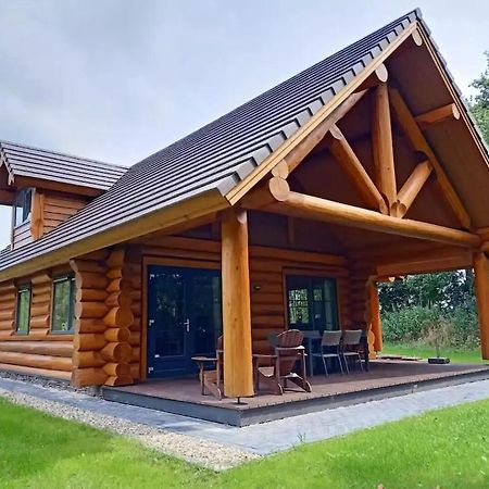 Unieke Houten Villa Met Sauna In Twente - 5P Den Ham Exterior photo