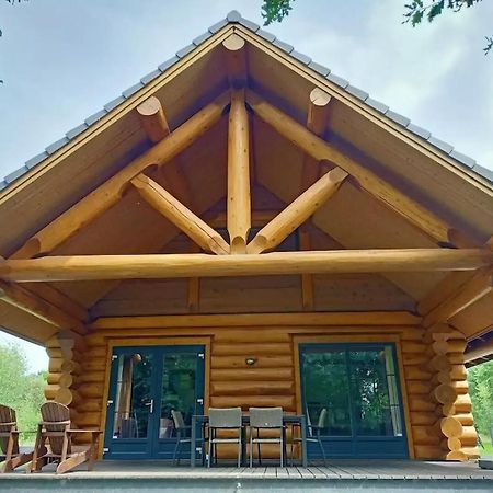 Unieke Houten Villa Met Sauna In Twente - 5P Den Ham Exterior photo