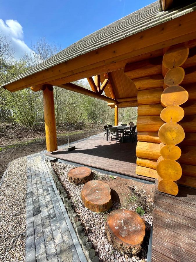 Unieke Houten Villa Met Sauna In Twente - 5P Den Ham Exterior photo