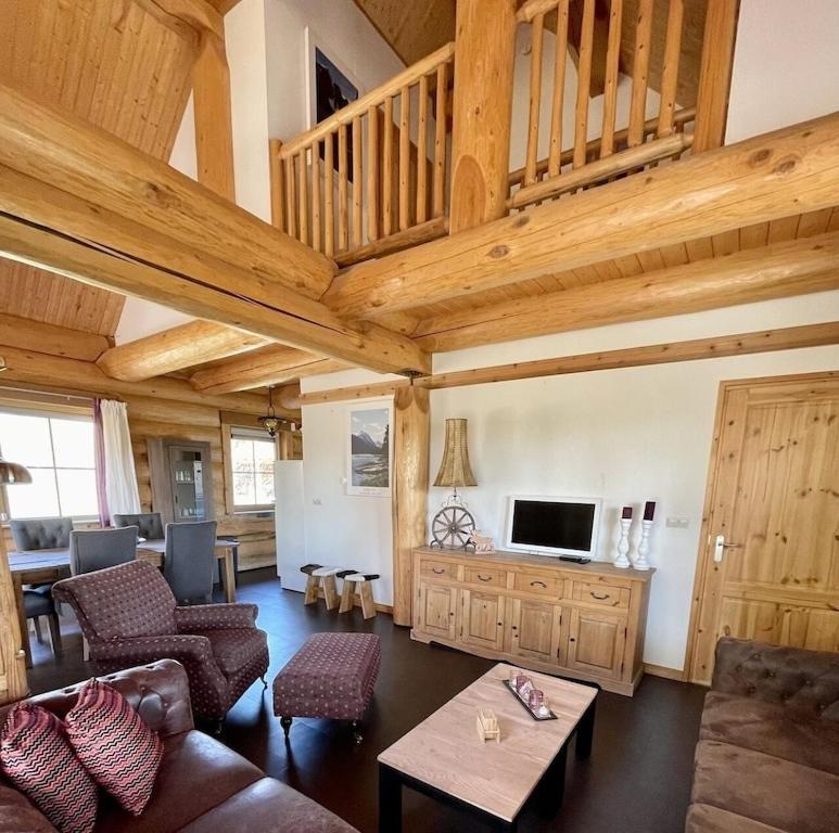 Unieke Houten Villa Met Sauna In Twente - 5P Den Ham Exterior photo